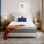 POSMOND Queen Mattress 12 Inch Individually Pocket Springs Queen Medium Hybrid Mattress